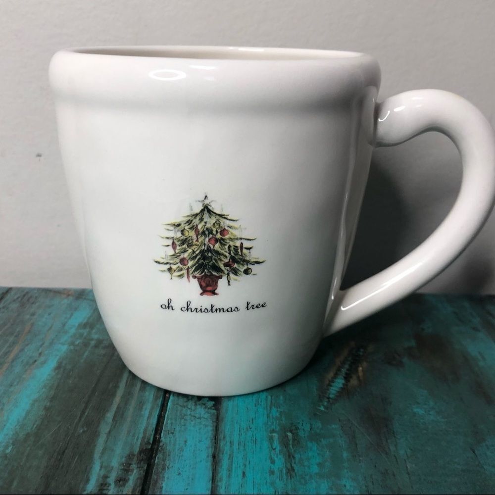 𝅺VINTAGE “Oh Christmas Tree” coffee  mug